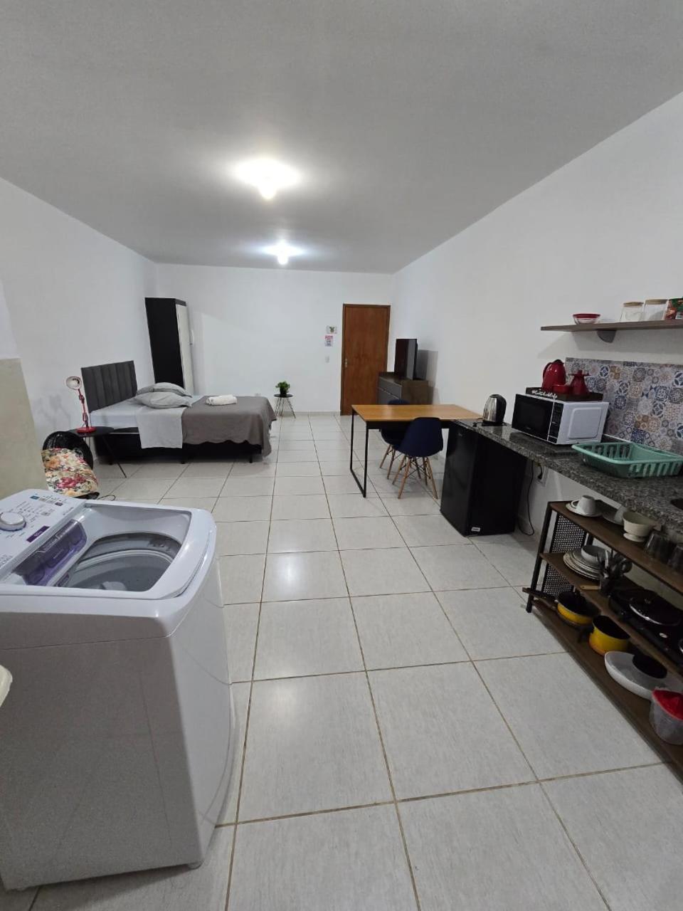 Estudio Charmoso No Centro De Apiai Apartment ภายนอก รูปภาพ